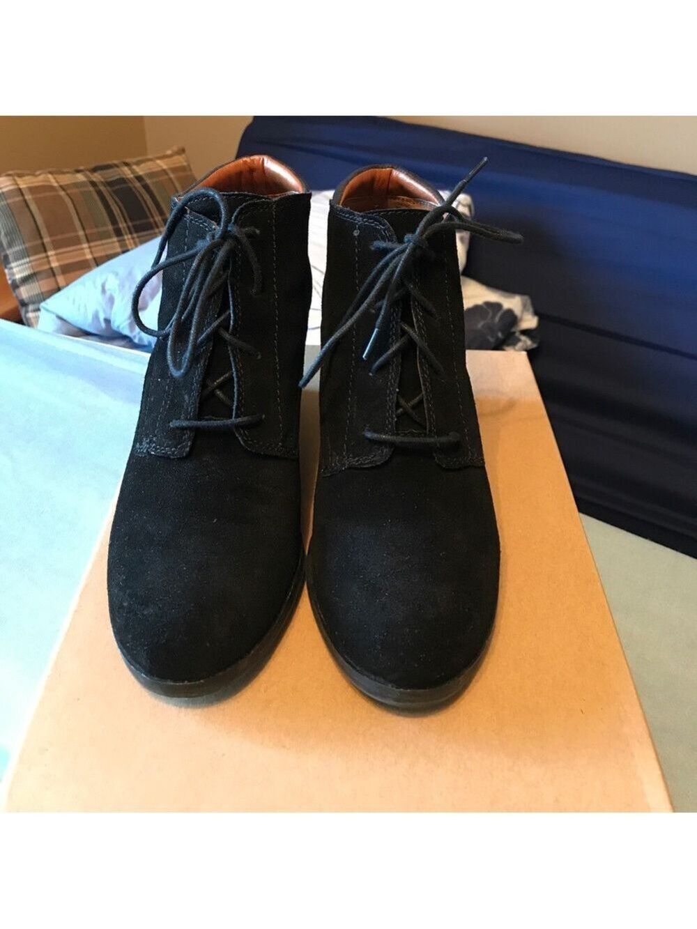 Lucky Brand Black Suede Sumba Bootie - Picture 3 of 4